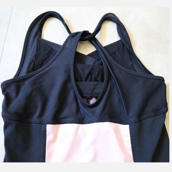 3/$15 Anthropologie | Cynthia Rowley Color block Cross-back Padded Tank - Size S - Picture 6 of 16